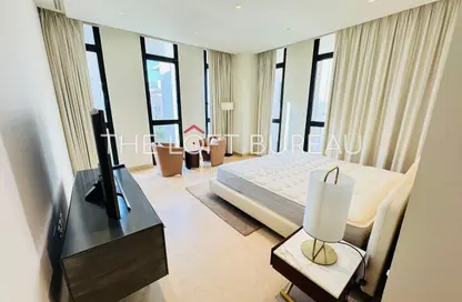 Apartment - 4 Bedrooms - 6 Bathrooms for rent in Wadi 1 - Wadi - Msheireb Downtown Doha - Doha