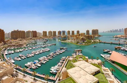 Apartment - 3 Bedrooms - 4 Bathrooms for rent in East Porto Drive - Porto Arabia - The Pearl Island - Doha Apartment - 3 Bedrooms - 4 Bathrooms for rent in East Porto Drive - Porto Arabia - The Pearl Island - Doha