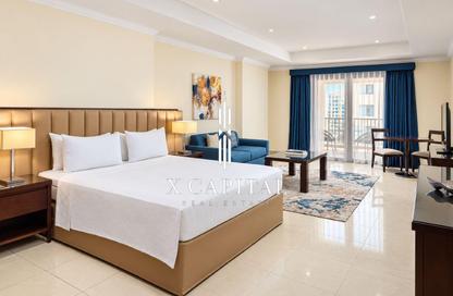 Apartment - Studio - 1 for rent in West Porto Drive - Porto Arabia - The Pearl Island - Doha Apartment - Studio - 1 for rent in West Porto Drive - Porto Arabia - The Pearl Island - Doha