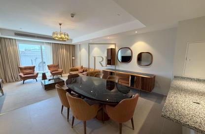 Apartment - 2 Bedrooms - 2 Bathrooms for rent in Lusail Marina Heights - Marina District - Lusail