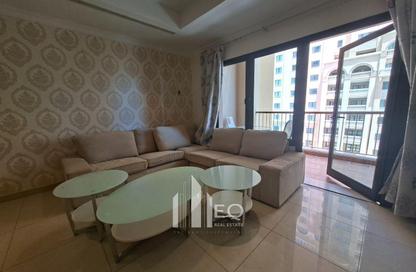 Apartment - 1 Bedroom - 2 Bathrooms for rent in East Porto Drive - Porto Arabia - The Pearl Island - Doha