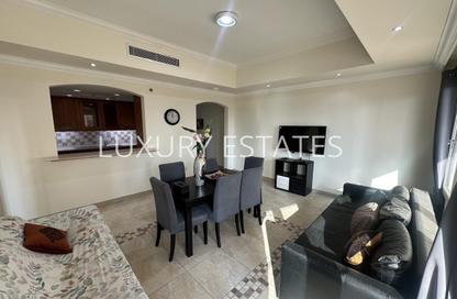 Apartment - 2 Bedrooms - 2 Bathrooms for rent in West Porto Drive - Porto Arabia - The Pearl Island - Doha Apartment - 2 Bedrooms - 2 Bathrooms for rent in West Porto Drive - Porto Arabia - The Pearl Island - Doha