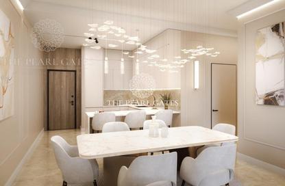 Apartment - 1 Bedroom - 2 Bathrooms for sale in Lusail Residence - Marina District - Lusail