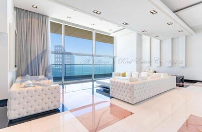 Apartment - 3 Bedrooms - 5 Bathrooms for rent in Al Wafa Residence - West Bay - West Bay - Doha