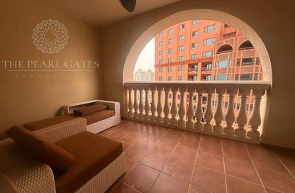 Apartment - 1 Bedroom - 2 Bathrooms for rent in East Porto Drive - Porto Arabia - The Pearl Island - Doha