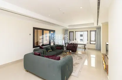 Apartment - 1 Bedroom - 2 Bathrooms for rent in West Porto Drive - Porto Arabia - The Pearl Island - Doha