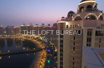 دوبلكس - 3 غرف نوم - 3 حمامات للايجار في فيفا بحرية شرق - فيفا بحرية - جزيرة اللؤلؤة - الدوحة