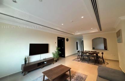 Apartment - 1 Bedroom - 2 Bathrooms for rent in East Porto Drive - Porto Arabia - The Pearl Island - Doha
