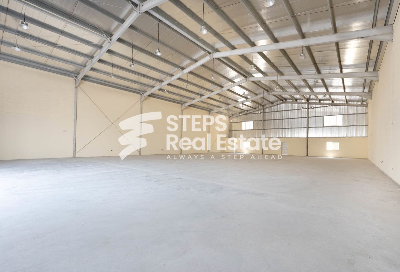 Brand New Warehouse with Rooms, Office, Kitchen