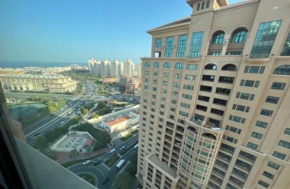 Apartment - 1 Bedroom - 2 Bathrooms for rent in East Porto Drive - Porto Arabia - The Pearl Island - Doha