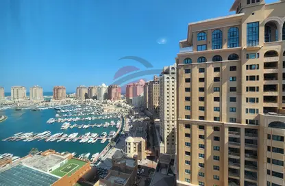 Apartment - 1 Bedroom - 2 Bathrooms for rent in East Porto Drive - Porto Arabia - The Pearl Island - Doha