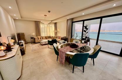 Apartment - 1 Bedroom - 2 Bathrooms for rent in Lusail Marina Heights - Marina District - Lusail