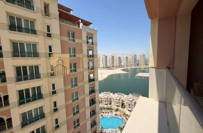 Apartment - Studio - 2 for rent in Hilton Doha The Pearl Residences - Abraj Quartiers - The Pearl Island - Doha