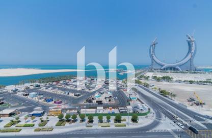 Apartment - 1 Bedroom - 2 Bathrooms for rent in Lusail Marina Heights - Marina District - Lusail