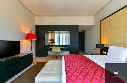 Hotel Apartments - 1 Bedroom - 1 Bathroom for rent in W Doha Hotel  and  Residences - Diplomatic Street - West Bay - Doha