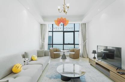 Apartment - 2 Bedrooms - 3 Bathrooms for rent in Lusail Marina Heights - Marina District - Lusail Apartment - 2 Bedrooms - 3 Bathrooms for rent in Lusail Marina Heights - Marina District - Lusail