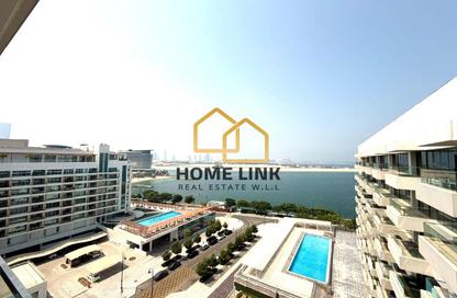 Apartment - 1 Bedroom - 2 Bathrooms for rent in Marina Tower 02 - Marina District - Lusail