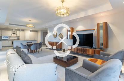 Apartment - 2 Bedrooms - 3 Bathrooms for rent in Marina Residences 195 - Marina District - Lusail