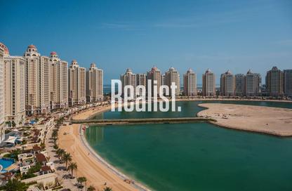 Apartment - Studio - 1 Bathroom for rent in Viva East - Viva Bahriyah - The Pearl Island - Doha