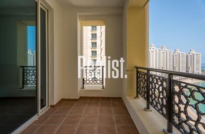 Apartment - Studio - 1 Bathroom for rent in Viva East - Viva Bahriyah - The Pearl Island - Doha