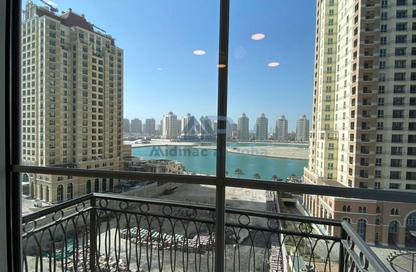 Apartment - 1 Bedroom - 2 Bathrooms for rent in West Porto Drive - Porto Arabia - The Pearl Island - Doha