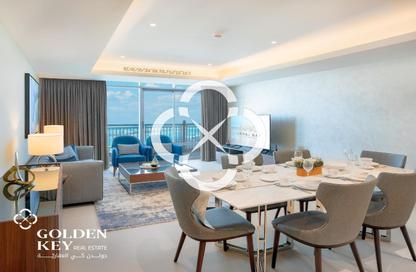 Apartment - 2 Bedrooms - 3 Bathrooms for rent in Abraj Bay - Abraj Quartiers - The Pearl Island - Doha Apartment - 2 Bedrooms - 3 Bathrooms for rent in Abraj Bay - Abraj Quartiers - The Pearl Island - Doha