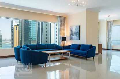 Apartment - 3 Bedrooms - 4 Bathrooms for rent in Regency Residence Tower - Regency Residence Tower - West Bay - Doha Apartment - 3 Bedrooms - 4 Bathrooms for rent in Regency Residence Tower - Regency Residence Tower - West Bay - Doha