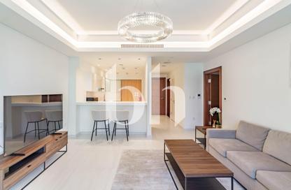 Apartment - 1 Bedroom - 2 Bathrooms for rent in Crystal Residence - Gewan Island - The Pearl Island - Doha
