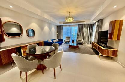 Apartment - 1 Bedroom - 1 Bathroom for rent in Burj Al Marina - Marina District - Lusail Apartment - 1 Bedroom - 1 Bathroom for rent in Burj Al Marina - Marina District - Lusail