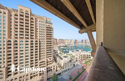 Apartment - 2 Bedrooms - 3 Bathrooms for rent in East Porto Drive - Porto Arabia - The Pearl Island - Doha Apartment - 2 Bedrooms - 3 Bathrooms for rent in East Porto Drive - Porto Arabia - The Pearl Island - Doha