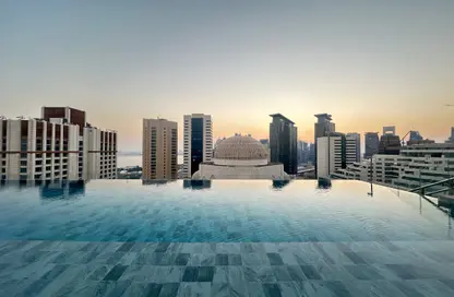 Apartment - 1 Bedroom - 2 Bathrooms for rent in West Bay Tower - West Bay - West Bay - Doha