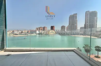 شقة - غرفة نوم - 2 حمامات للايجار في كريستال ريزيدنس - جزيرة جيوان - جزيرة اللؤلؤة - الدوحة