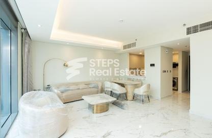 Apartment - 2 Bedrooms - 2 Bathrooms for rent in Lusail Residence - Marina District - Lusail