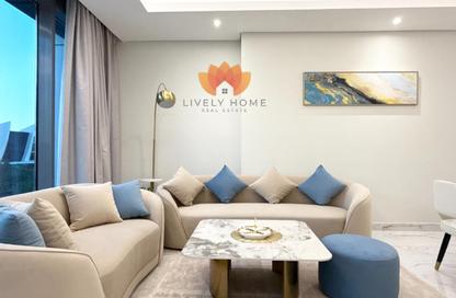 Apartment - 1 Bedroom - 2 Bathrooms for rent in Marina Tower 23 - Marina District - Lusail Apartment - 1 Bedroom - 2 Bathrooms for rent in Marina Tower 23 - Marina District - Lusail