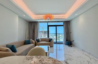 Apartment - 1 Bedroom - 2 Bathrooms for rent in Lusail Marina Heights - Marina District - Lusail