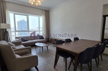 Apartment - 2 Bedrooms - 3 Bathrooms for rent in Lusail Marina Heights - Marina District - Lusail