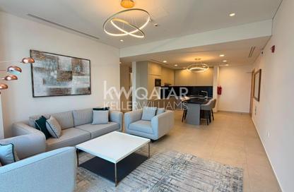 Apartment - 1 Bedroom - 2 Bathrooms for rent in Floresta Gardens - Floresta Gardens - The Pearl Island - Doha Apartment - 1 Bedroom - 2 Bathrooms for rent in Floresta Gardens - Floresta Gardens - The Pearl Island - Doha