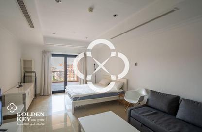 Apartment - Studio - 1 for rent in West Porto Drive - Porto Arabia - The Pearl Island - Doha