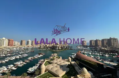 Apartment - 3 Bedrooms - 5 Bathrooms for rent in West Porto Drive - Porto Arabia - The Pearl Island - Doha