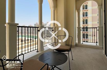 Apartment - 2 Bedrooms - 3 Bathrooms for rent in Viva West - Viva Bahriyah - The Pearl Island - Doha
