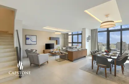 Duplex - 3 Bedrooms - 5 Bathrooms for rent in Ghanem Business Centre - Fereej Bin Mahmoud South - Fereej Bin Mahmoud - Doha