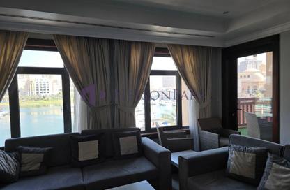 Apartment - 1 Bedroom - 2 Bathrooms for rent in The Pearl Island - Doha