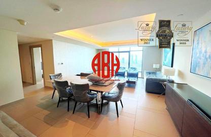 Apartment - 2 Bedrooms - 3 Bathrooms for rent in Abraj Bay - Abraj Quartiers - The Pearl Island - Doha