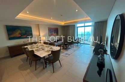 Apartment - 2 Bedrooms - 2 Bathrooms for rent in Abraj Bay - Abraj Quartiers - The Pearl Island - Doha