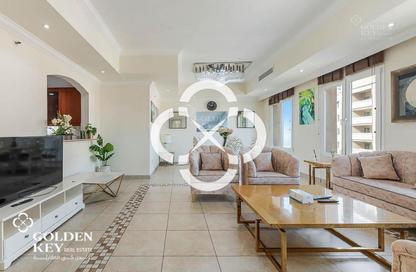 Apartment - 3 Bedrooms - 4 Bathrooms for rent in East Porto Drive - Porto Arabia - The Pearl Island - Doha