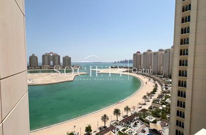 Apartment - 2 Bedrooms - 3 Bathrooms for rent in Viva Central - Viva Bahriyah - The Pearl Island - Doha