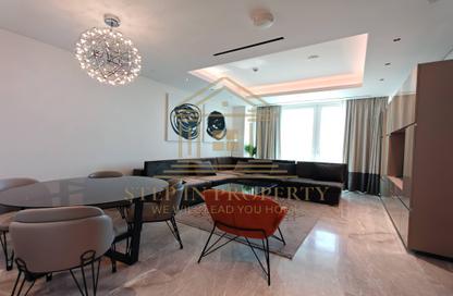 Apartment - 1 Bedroom - 2 Bathrooms for rent in Lusail Marina Heights - Marina District - Lusail