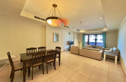 Apartment - 1 - 2 for rent in East Porto Drive - Porto Arabia - The Pearl Island - Doha