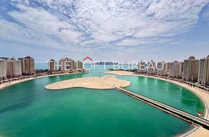 Apartment - Studio - 1 Bathroom for rent in Viva Central - Viva Bahriyah - The Pearl Island - Doha