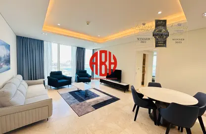 Apartment - 2 Bedrooms - 3 Bathrooms for rent in Burj Al Marina - Marina District - Lusail
